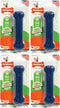 Nylabone 4 Pack of Moderate Chew Dental Chew Toys - Regular, Chicken Flavor - Made in The USA for Dogs Up to 25 Pounds