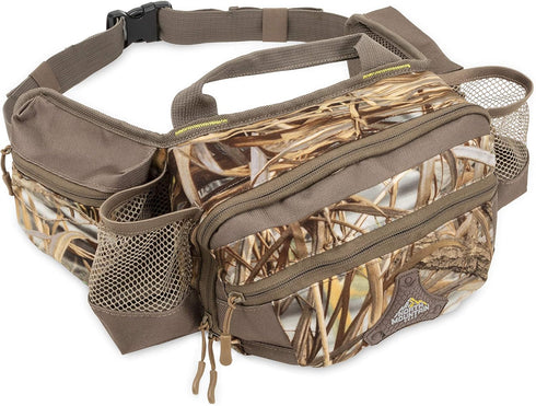 North Mountain Gear Camouflage Fanny Pack - Lightweight Waterproof Military Hunting Climbing Camping Accessories