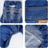1 Piece Dog Denim Shirt, Puppy Jean Jacket Sling Jumpsuit Costumes for Small Pets (Blue, Small)