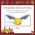 Harry Potter Snitch Pet Squeaker Toy, 10 Inch Quidditch Inspired Squeaky Ball for Dogs