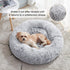 WESTERN HOME WH Calming Dog & Cat Bed 20"/24"/27"/30", Anti-Anxiety Donut Cuddler, Fluffy Faux Fur Plush
