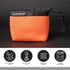 Club Scrub Golf Club and Golf Ball Cleaning Bag, Waterproof Clean Face Technology Liner, Detachable Clip, Machine