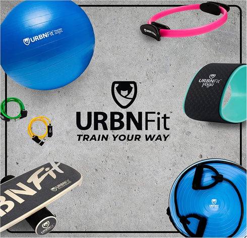 URBNFit Exercise Ball - Yoga Ball for Workout Pregnancy Stability - AntiBurst Swiss Balance Ball w/ Pump - Fitness Ball