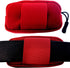 Spy Spot Waterproof Small Pouch with Zipper - Oxford Thick Fabric - Multi-purpose Bag with Loop Attachment - GPS Tracker Case, Dog Collar Pouch - Red