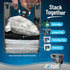 Aquarium Carbon Pad - Cut to Fit Carbon Infused Filter Pad Media for Crystal Clear Fish Tanks (18" x 36")