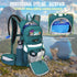N NEVO RHINO Hydration Backpack, Insulated Hydropack with 3L Water Bladder for Hiking.
