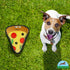 Durable Pizza Squeaky Dog Toy for Aggressive Chewers, Tough Chew Toy for Small and Medium Dogs