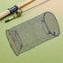 3pcs 25cm Toddmomy Foldable Fishing Net Cage with Nylon Mesh Portable Collapsible Crayfish and Shrimp Trap for Minnow