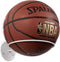 Wallniture Sporta Wall Mount Ball Storage, Metal White Rack for Basketball, Football, Soccer Balls Organization