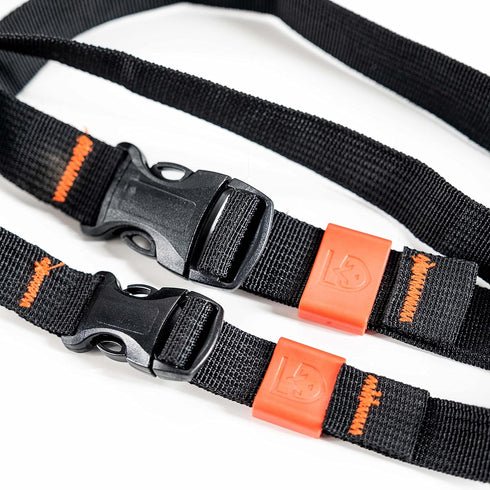 GEAR AID Utility Straps with Side-Release Buckle, Secure and Compress Gear for Camping, Biking, Hunting, Boating,