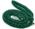 Extra Soft Martingale Dog Collar and Leash Set, 2" Wide for Greyhound Saluki Whippet and Similar Breeds (M 11"-14" and