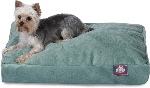 Azure Villa Collection Medium Rectangle Pet Dog Bed