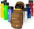 Go Time Gear Molle Water Bottle Holder, Tactical Canteen Pouch for Backpacks, Fits Up to 40 oz.