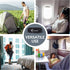Sleeping Bag Liner and Camping Sheet, Silk Like Material with Full Length Zipper for Travel