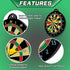 12pcs 5 6 7 8 9 10 11 12 Dart Board - Magnetic Darts - Excellent Indoor Game and Party Games - Gifts for Year Old Boy