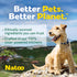 NATOO Dog Treats for Large Breed, Crunchy Biscuits with Oats, Banana and Honey, 8oz
