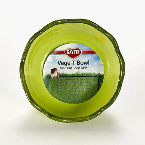 Kaytee Vege-T-Bowl Cabbage 6 inches, Green