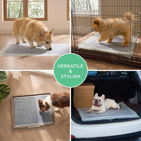 28" 34" 52 Count, Bedsure Dog Pee Pads Extra Large, x Puppy Pads Super Absorbent & Leak Proof, XL Training Pads Quick