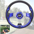 Golf Cart Steering Wheel for EZGO, YAMAHA and Club Car Precedent, Most Golf Carts Blue