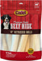 Cadet Premium Grade Beef Hide, Long-Lasting Rawhide Rolls, Single-Ingredient Dog Chews for