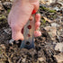 Ultralight Backpacking Trowel, 0.48 oz (13.5g) Red Color