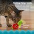 Catstages Pink Dental Strawberry Teether - Soft Chew Toy with Catnip