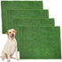 Roowest 4 Pcs Dog Grass Pee Pads for Dogs 18'' x 23''