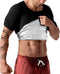 Men Sauna Shirt Sweat Suit Slimming Vest Workout Tank Top Waist Trainer
