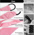 Vulken Tricep Rope Cable Attachment, 28.7 Inch & 22 Inch Two Lengths Built in One Pull Down Rope, Black & Pink