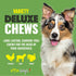 etta says! Deluxe Chews for Dogs – Variety Pack of Lamb, Chicken & Turkey Treats – Grain-Free, Made in USA (12 Count)
