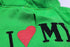 DroolingDog Dog T-Shirts Green - I Love My Mom Shirts for Small Dogs XS