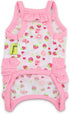 DroolingDog Pink Dog Clothes for Small Dogs, Girl Small Dog Shirts, Medium, Pink