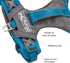 Kurgo Journey Air Dog Harness - Vest Harnesses for Dogs, Pet Hiking Harness for Running & Walking, Reflective, Padded,