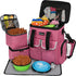 PetAmi Dog Travel Bag Pet Supplies Accessories Organizer for Traveling, Camping, Weekend;