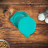 Pet Food Lids - Aqua Saltwater 2 Pack, Bone Appetit Wet Food Can Covers
