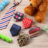 Reginary 30 pcs Mix Adjustable Dog Neck Ties for Medium Large Dogs, Grooming Ties for Daily Wearing, Christmas Holiday