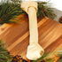Pet Factory 100% Made in USA Beefhide 15-17" Knotted Bone Dog Chew Treat - Natural Flavor, 1 Count