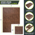 '-inch, 6 (24 ProsourceFit Wood Grain Puzzle Mat EVA Foam Interlocking Floor Tiles Sq Ft) for Secure Indoor Room Workout