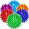 6 PACK Dog Squeaky Toys, 2.6'' Non-Toxic TPR Rubber Balls for Small Medium Dogs, Fetch Toys