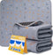 Sunheir Washable Pee Pads for Dogs - 2-Pack Thick Heavy-Absorbency Reusable Pee
