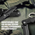 Pocket Folding Knife Set, Stainless Steel Clip Point Lock Blade Knives for Camping