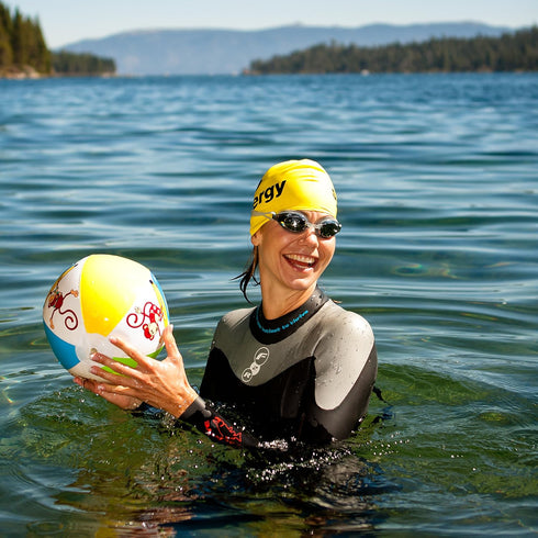 Synergy Latex Swim Caps Combo Pack