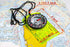 TurnOnSport Orienteering Compass - Advanced Scout Compass for Hiking, Camping, and Backpacking