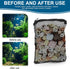 10Pcs Media Bags for Aquarium, Fine Mesh Filter Media Bags with Plastic Zipper for Activated Carbon & Filter Stones