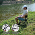Fishing,Hunting,Lawn,Patio,Garden,300LBS. X Strike Portable Fishing Chairs Outdoor Folding Stool for Adults Portable