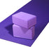 Signature Fitness Set of 2 High Density Yoga Blocks, 9"x6"x4" Each, Multiple Colors