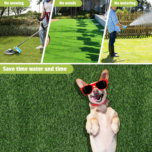 48" 30" Grass Pad for Dogs, x Artificial Turf for Pets Potty Training, Fake Grass Mat with Drainage Holes, Easy