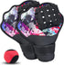 Strdfeve Water Ball and Gloves Set,1PC Water Bouncing Ball&2PCS Catch Mitts,Pool Baseball Catching