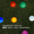 Premium LED Night Golf Balls - Set of 6, Ultra Bright Glow for Nighttime Play, Durable Light-Up Balls