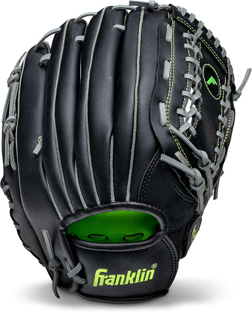 Franklin Sports Baseball and Softball Glove - Fieldmaster Adult + Youth Baseball Gloves, Men's + Women's Infield +